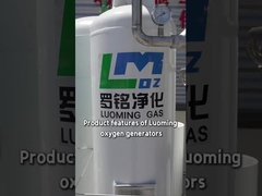 Caractéristiques du produit des générateurs d'oxygène Luoming