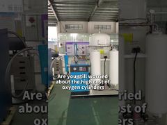 Générateur d'oxygène Luoming 93%-99,5% Pureté avec moniteur en temps réel et dispositif de reflux de qualité